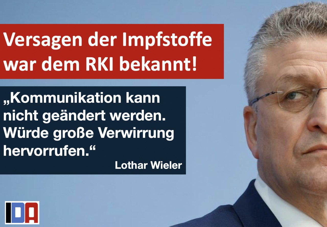 You are currently viewing Wieler hat gegen den Auftrag des RKI verstoßen!