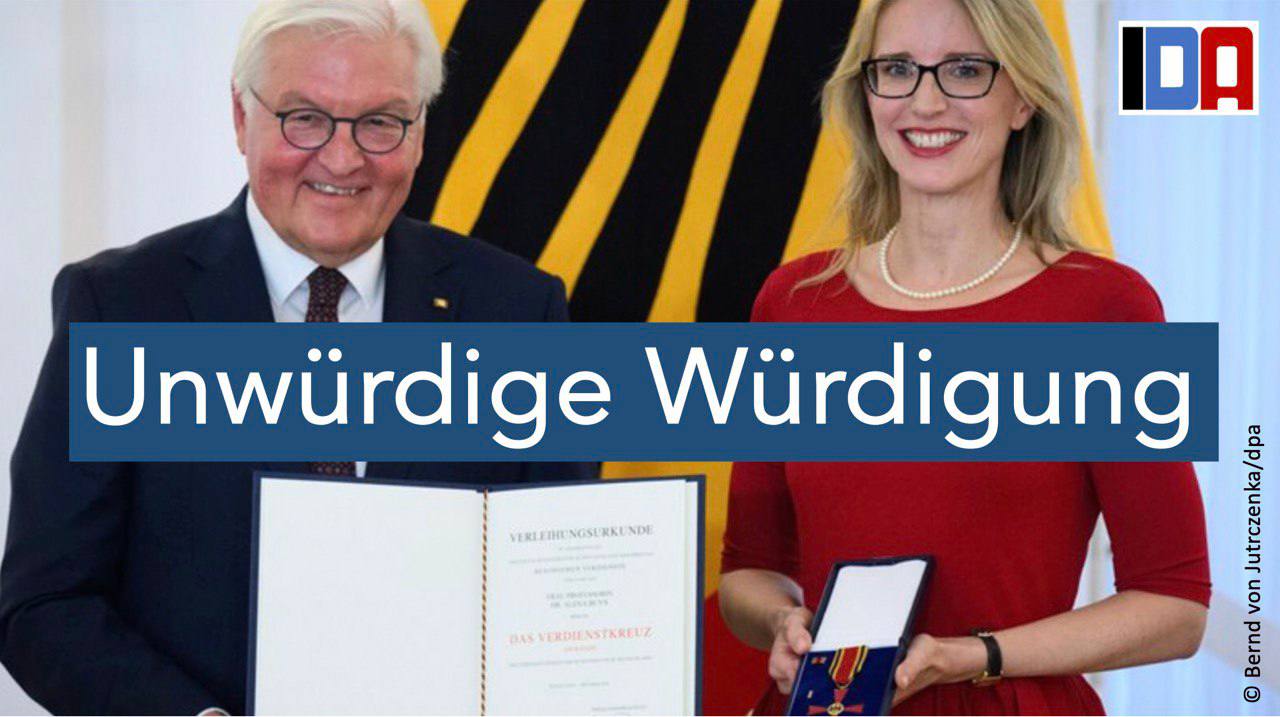 You are currently viewing Unwürdige Würdigung: Alena Buyx hat sich das Bundesverdienstkreuz verdient